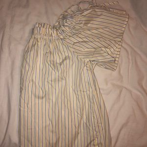 H & M. Tank Top/Shirt. Stripped.